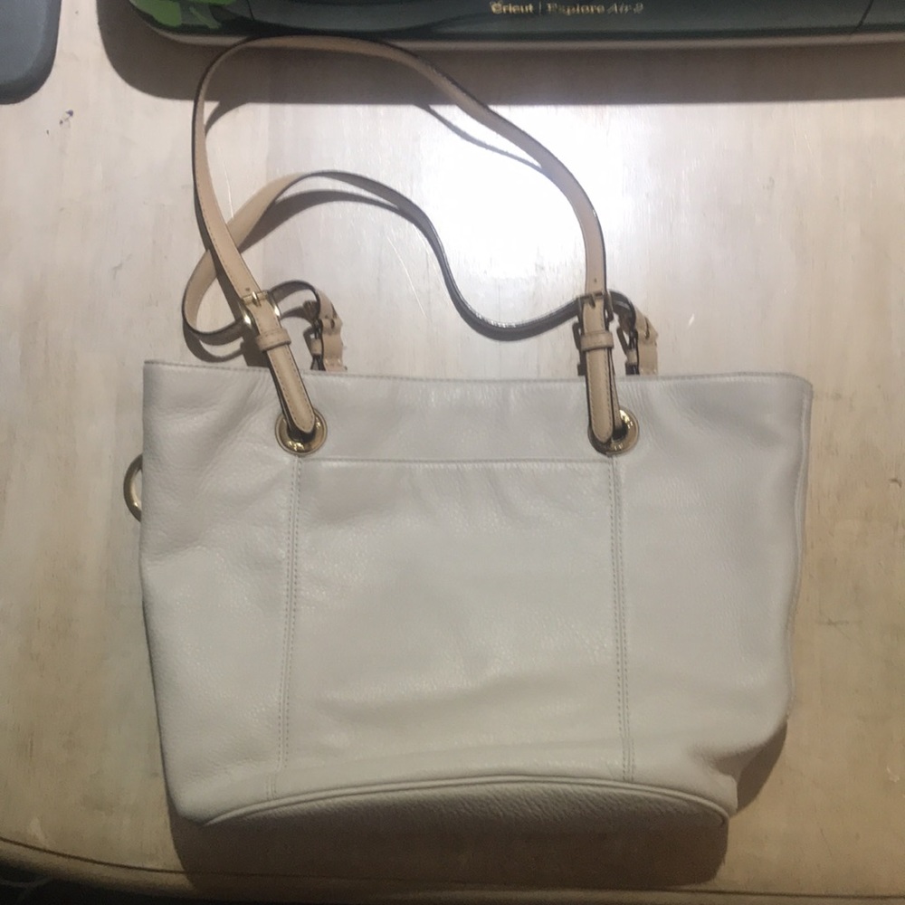 MICHAEL Michael Kors Large Vanilla Jet Set Tote - Picture 3 of 11
